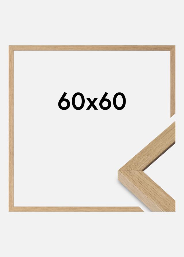 Rāmis Hermes Akrila stikls Natural Oak 60x60 cm