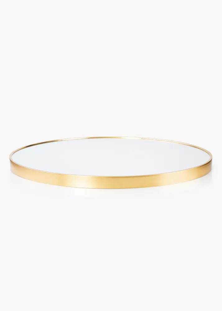 KAILA Apaļš Spogulis Edge Gold 100 cm Ø