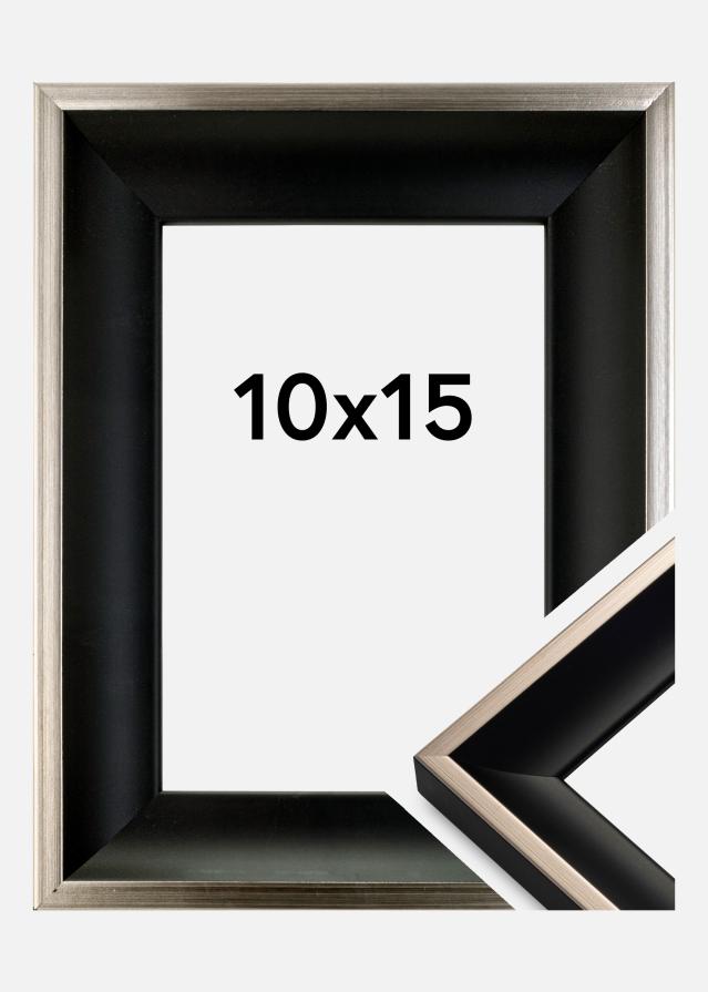 Rāmis Öjaren Melns-Sudrabs 10x15 cm