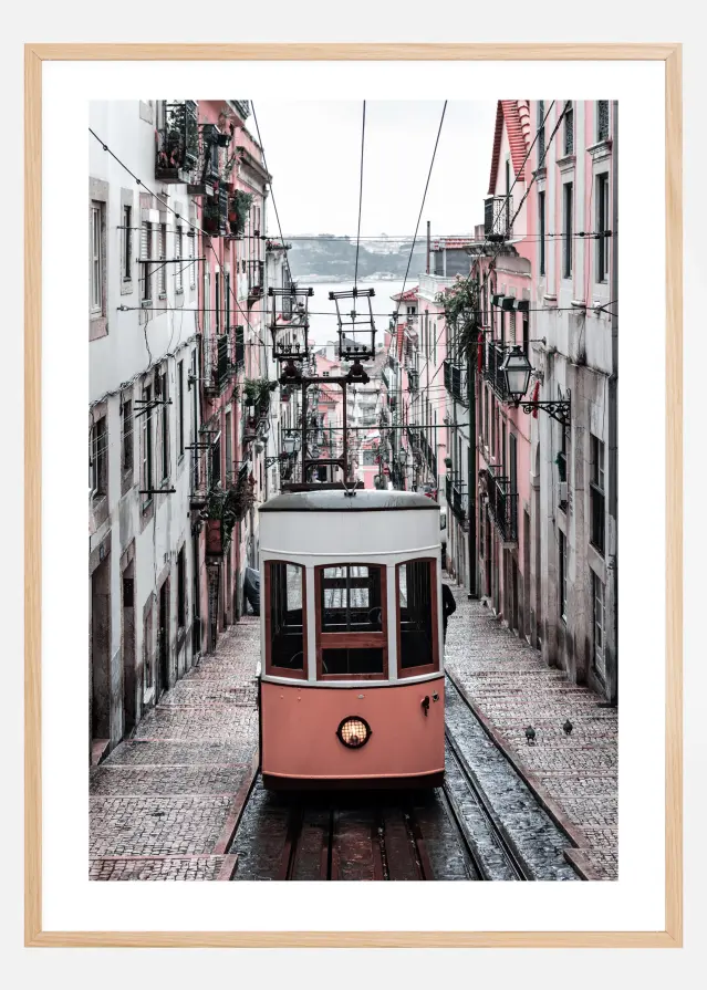 Lisbon Cable Car Plakāts