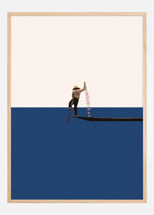 Fishing for compliments Plakāts