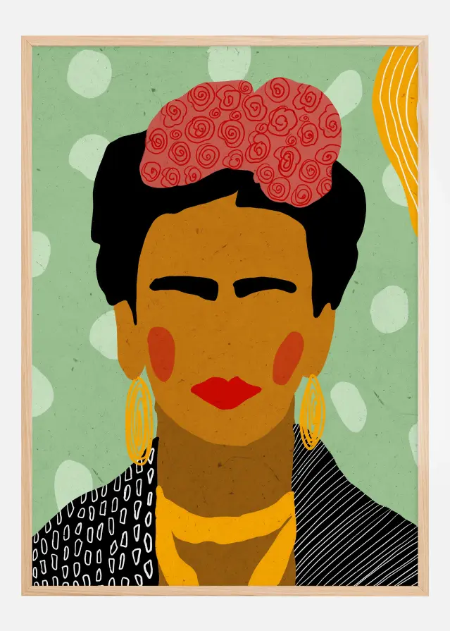 Frida Kahlo - A Girl Without Eyes Plakāts