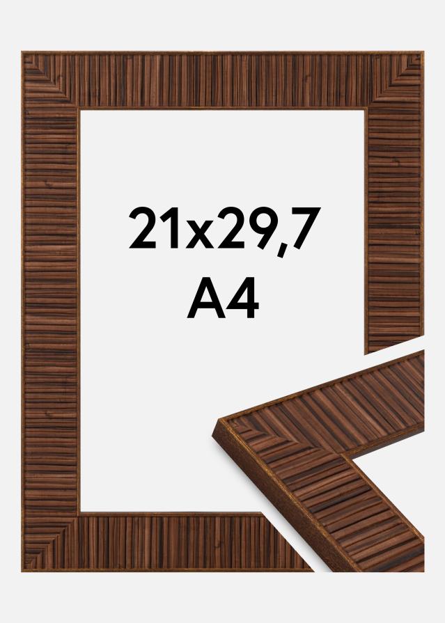 Rāmis Agust Akrila stikls Rosewood 21x29,7 cm (A4)