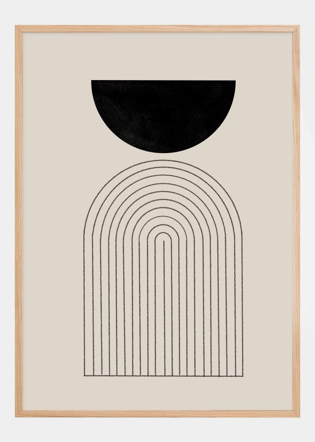 Flow Shapes No1 Plakāts