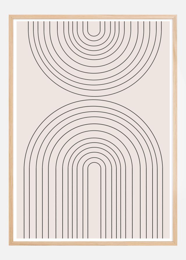 Flow Shapes No16 Plakāts