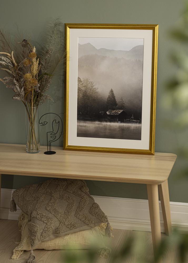 Rāmis Västkusten Akrila stikls Zelta 34x42 cm