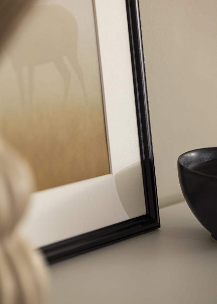 Rāmis Line Melns 30x30 cm