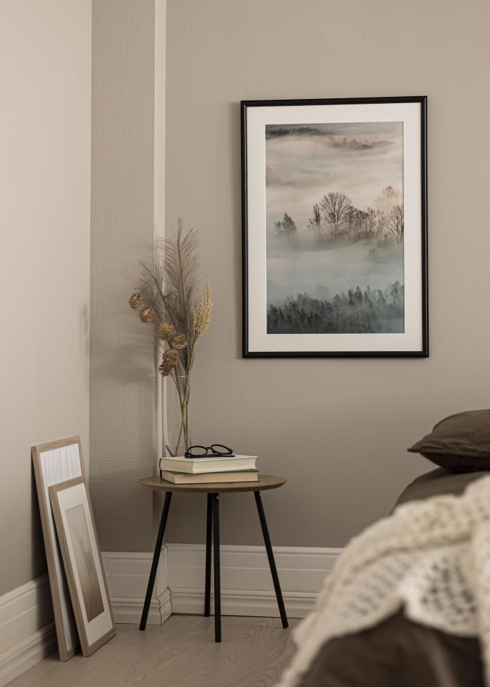 Rāmis Line Melns 30x30 cm