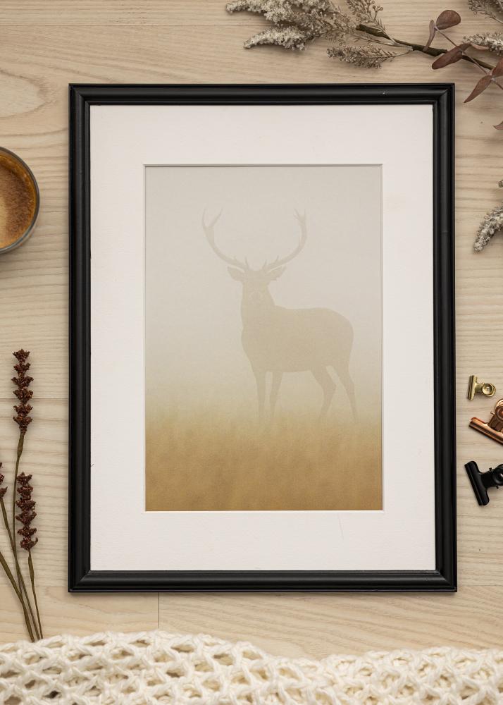 Rāmis Line Melns 30x30 cm