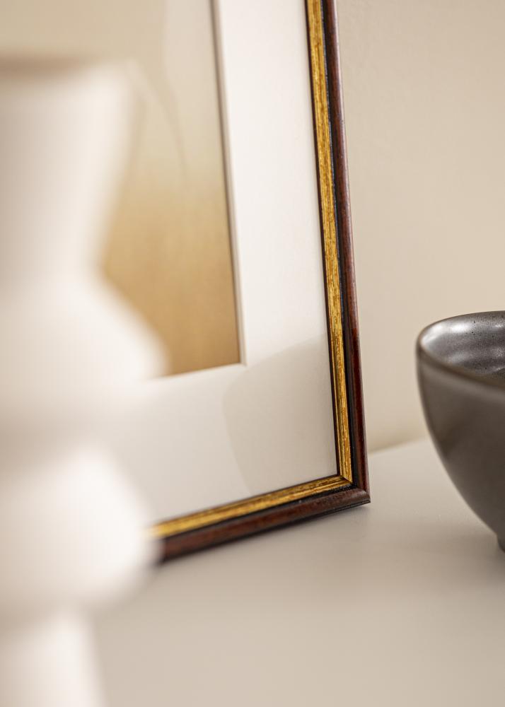 Rāmis Horndal brūns 30x80 cm - Paspartu Balts 20x70 cm