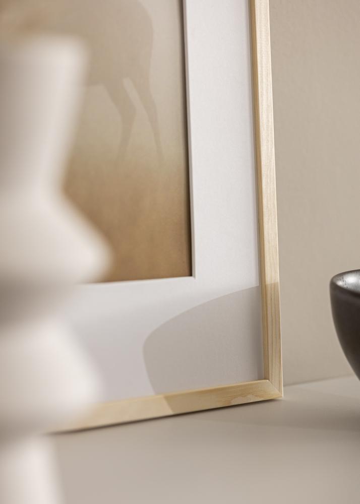 Rāmis Galant Priežkoks 30x30 cm - Paspartū Balts 20x20 cm