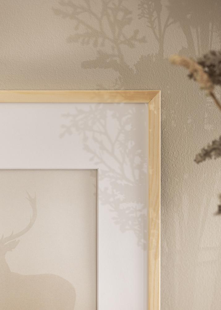 Rāmis Galant Priežkoks 30x30 cm - Paspartū Balts 20x20 cm