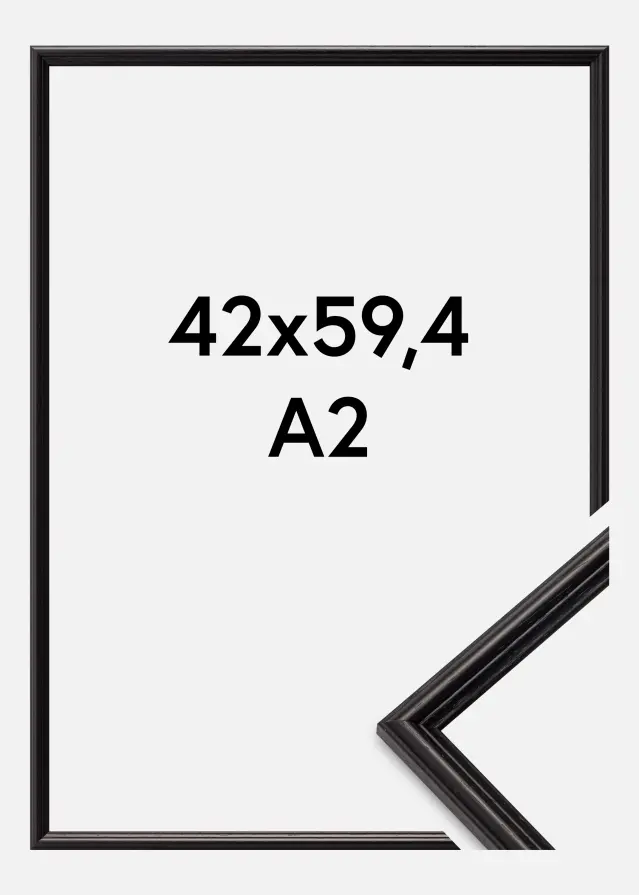Rāmis Horndal Akrila stikls Melns 42x59,4 cm (A2)