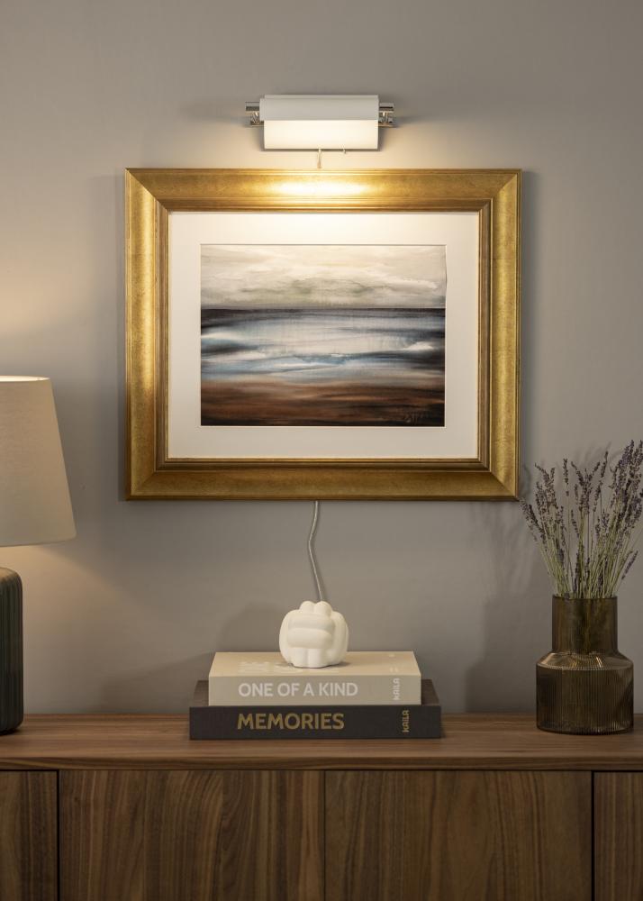 Åmål V787 LED gleznu apgaismojums 22 cm - Balts