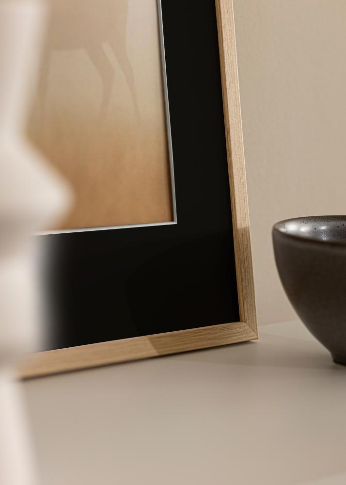 Rāmis Galant Ozols 35x50 cm - Paspartū Melns 11x17 inches