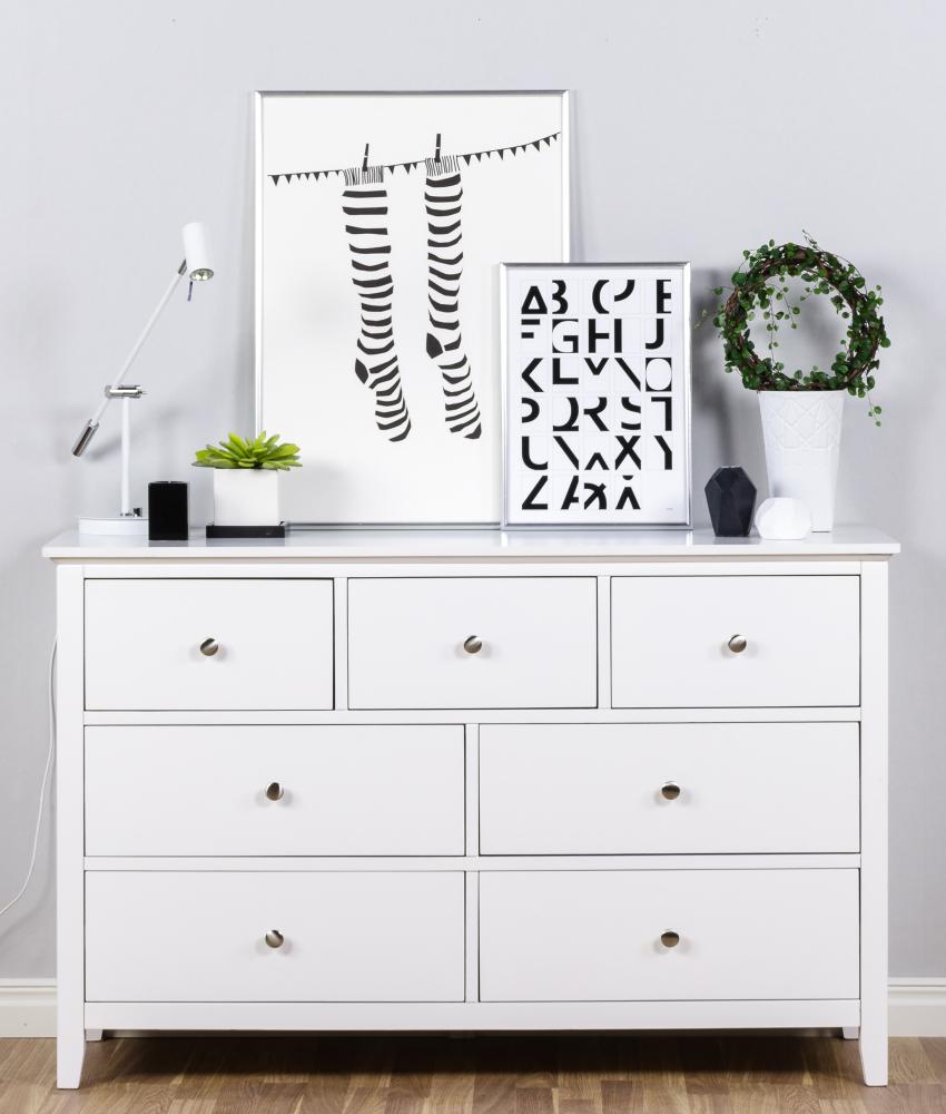 Rāmis Decoline Sudrabs 30x91 cm