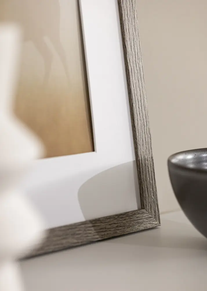 Rāmis Estētisks Dark Grey Oak 60x80 cm