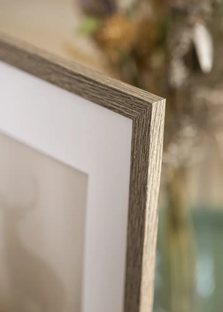 Rāmis Estētisks Dark Grey Oak 60x80 cm