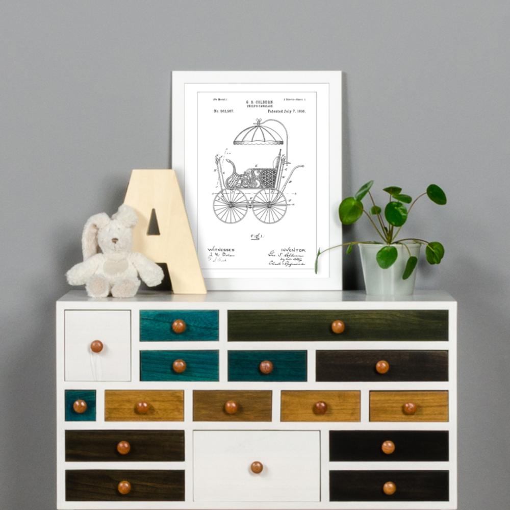 Rāmis Trendline Balts 22,7x50 cm