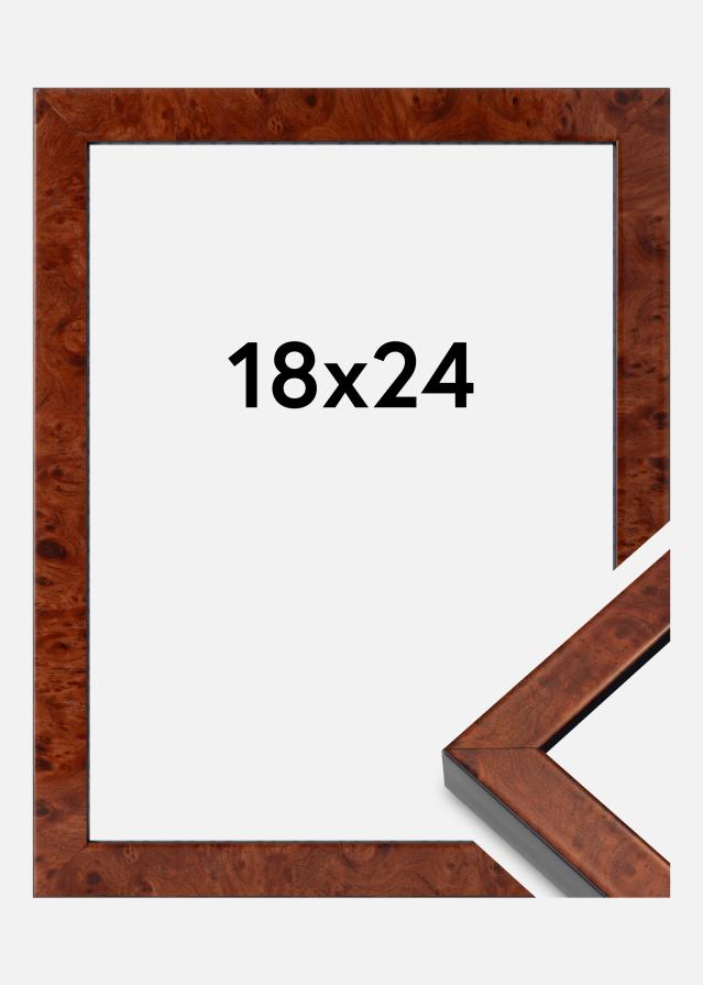 Rāmis Hermes Akrila stikls Burr Walnut 18x24 cm
