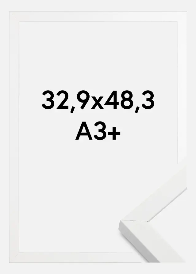 Rāmis Amanda Box Balts 32,9x48,3 cm (A3+)