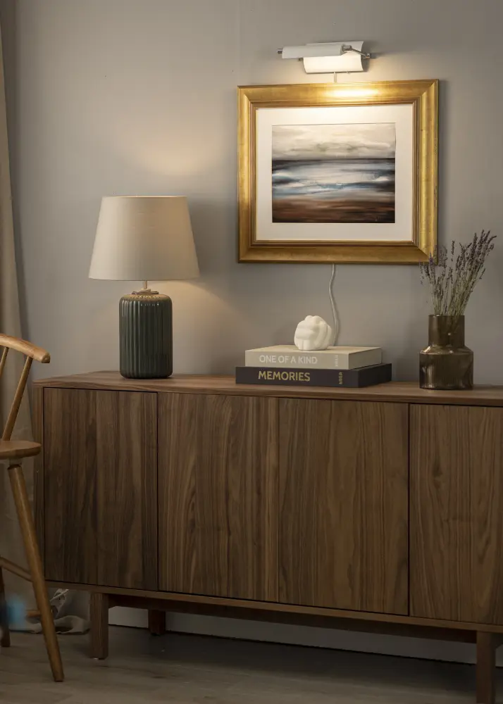 Åmål V787 LED gleznu apgaismojums 22 cm - Balts