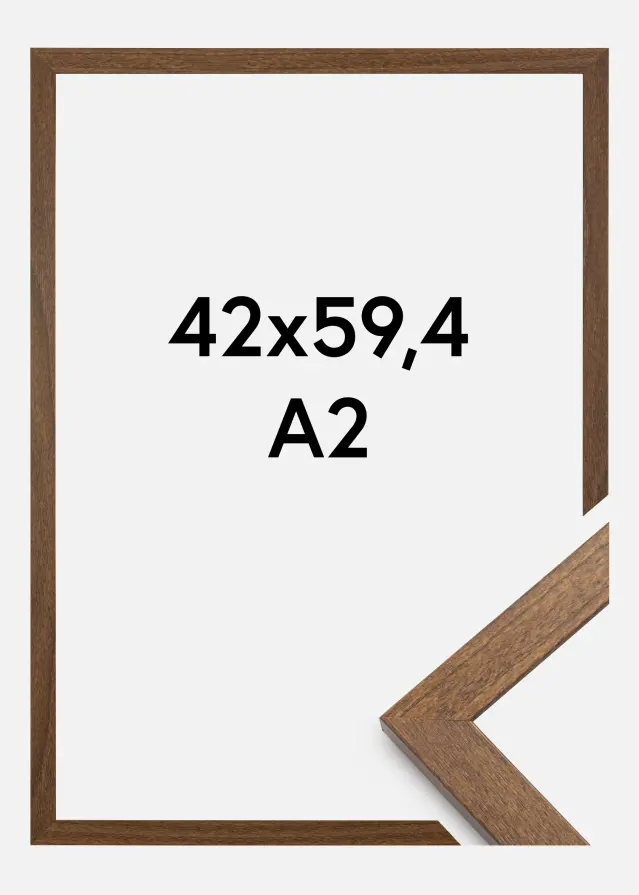 Rāmis Estētisks Akrila stikls Warm Brown 42x59,4 cm (A2)
