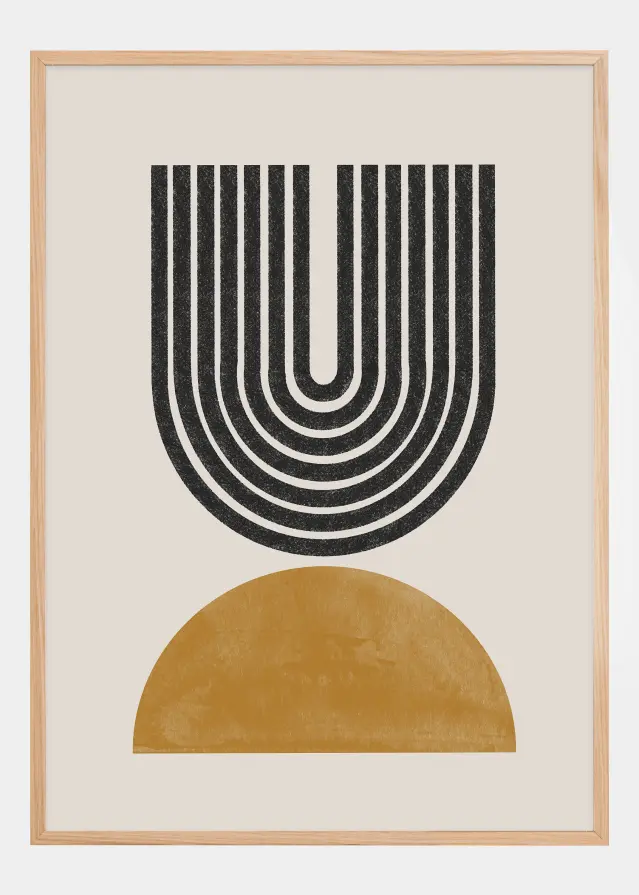 Mid Century Modern No1 Plakāts