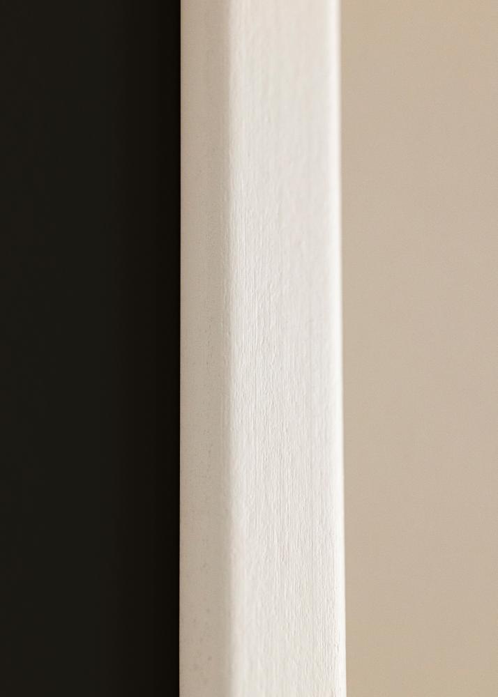 Rāmis Kaspar Balts 40x60 cm - Paspartū Melns 30x50 cm