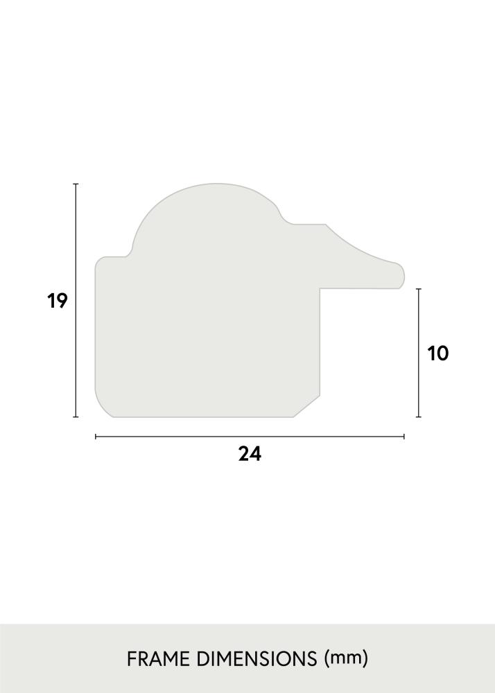 Rāmis Siljan Balts 32,9x48,3 cm (A3+)