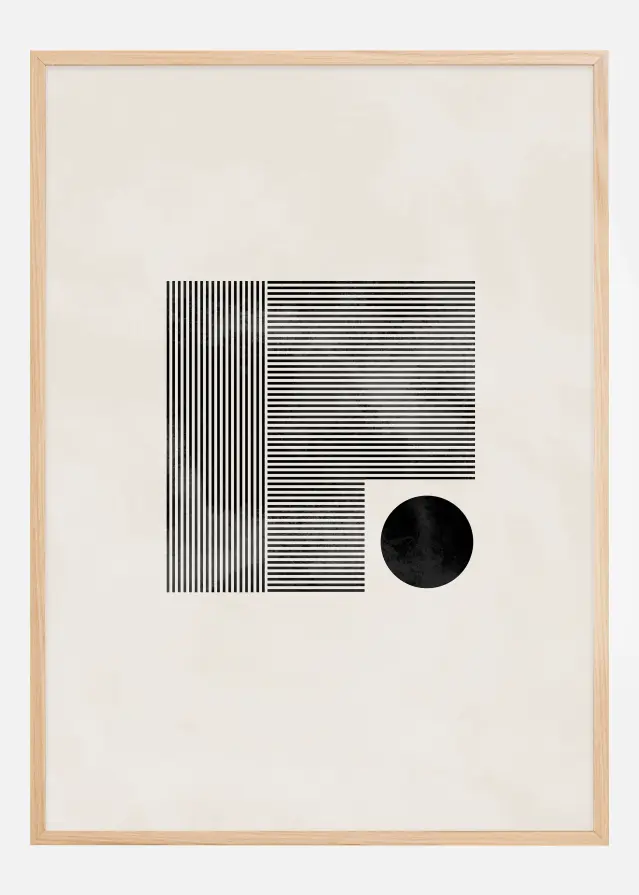 Minimalist square Plakāts
