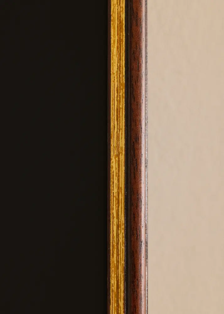 Rāmis Horndal Brūns 20x30 cm - Paspartū Melns 15x21 cm (A5)