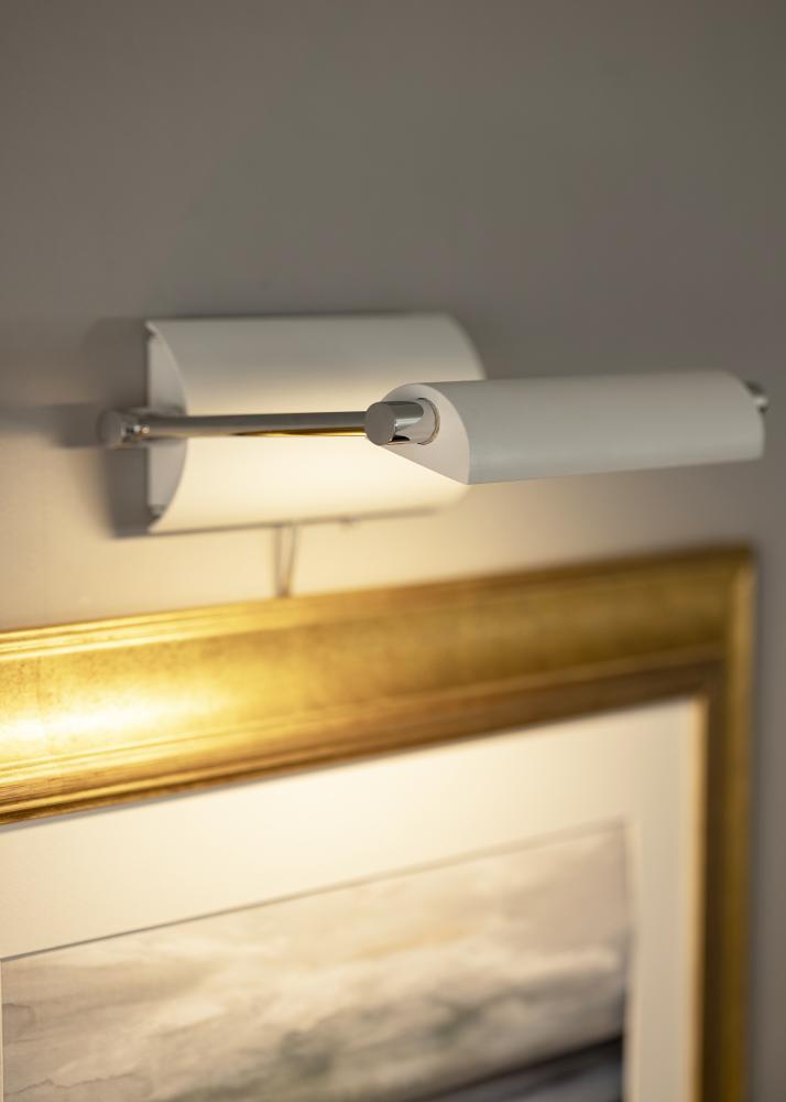 Åmål V787 LED gleznu apgaismojums 22 cm - Balts