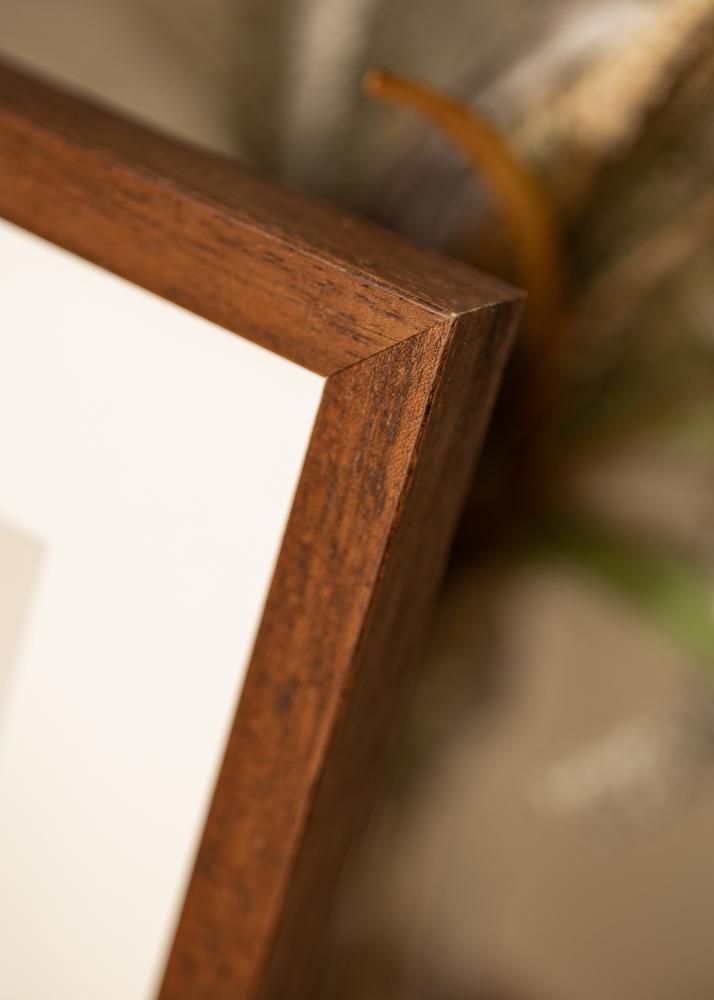 Rāmis Hermes Teak 60x90 cm - Paspartu Balts 50x75 cm