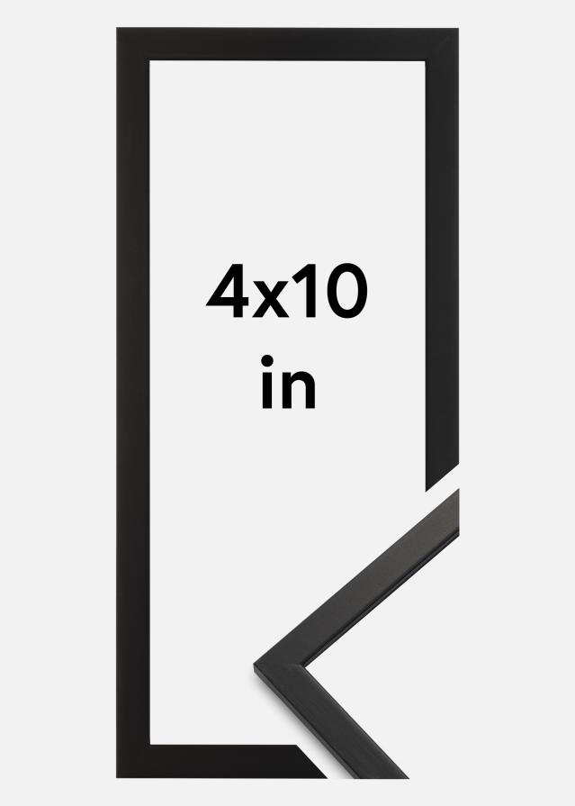 Rāmis Edsbyn Melns 4x10 inches (10,16x25,4 cm)