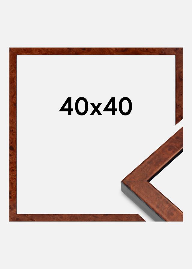 Rāmis Hermes Akrila stikls Burr Walnut 40x40 cm