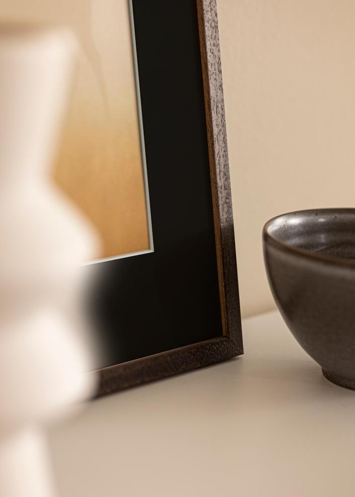 Rāmis Edsbyn Valrieksts 35x50 cm - Paspartū Melns 24x30 cm