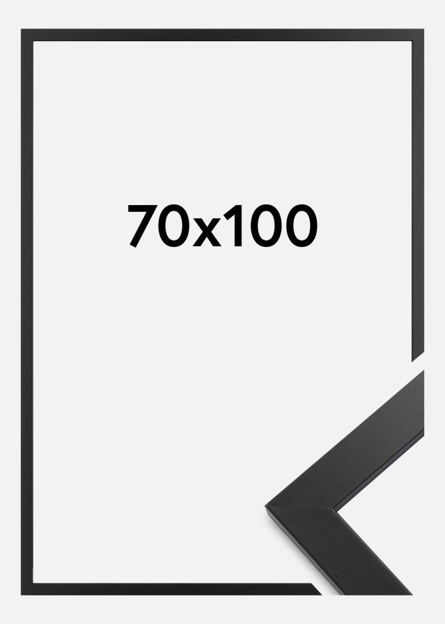 Rāmis Black Wood Akrila stikls 70x100 cm