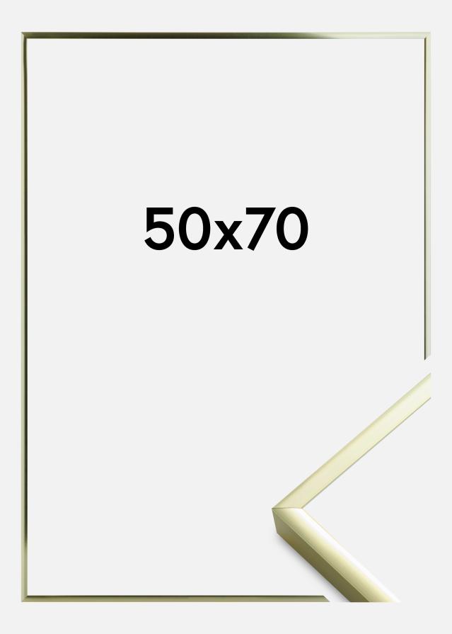 Rāmis Plakāts Frame Aluminum Gold 50x70 cm