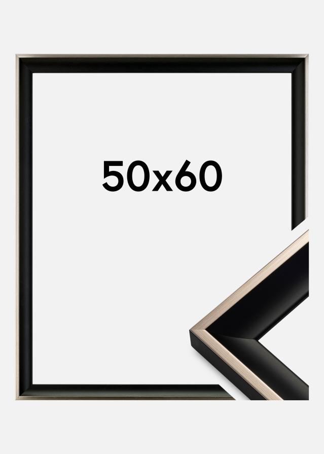 Rāmis Öjaren Akrila stikls Melns-Sudrabs 50x60 cm