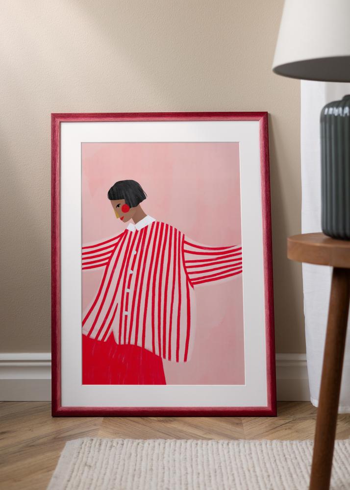 Rāmis Cornwall Akrila stikls tumši sarkans 30x30 cm