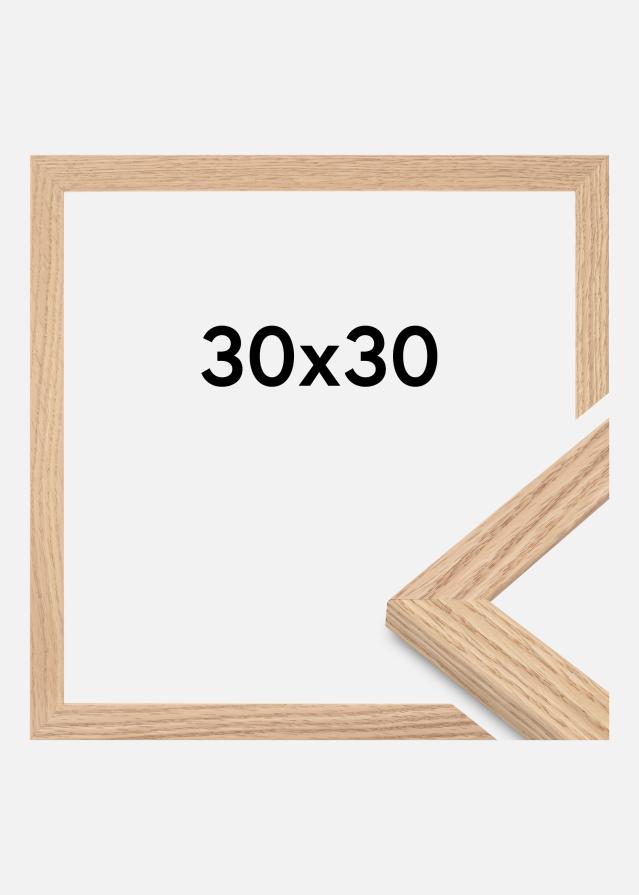 Rāmis Tidlös Akrila stikls Masīvs Ozols 30x30 cm