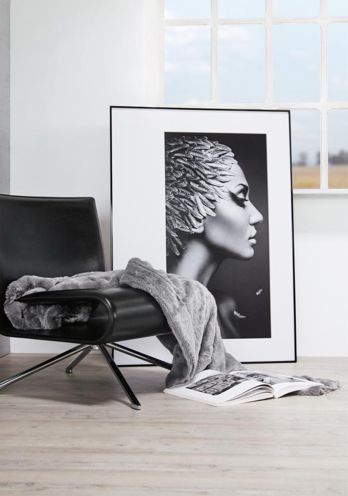 Rāmis Nielsen Premium Alpha Melni Glansēts 84,1x118,9 cm (A0)