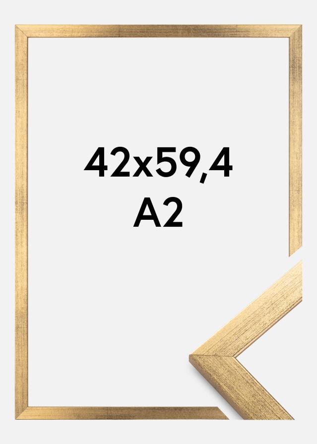 Rāmis Estētisks Akrila stikls Zelta 42x59,4 cm (A2)
