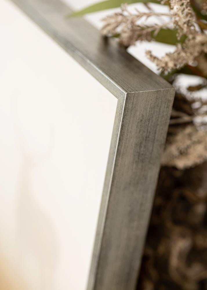 Rāmis Geb Kanvas rāmis Sudrabs/Balts - Jebkurš izmērs