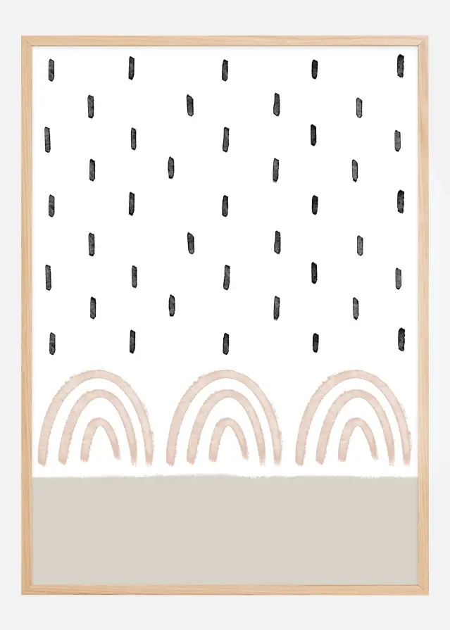 Rain on Rainbows Plakāts