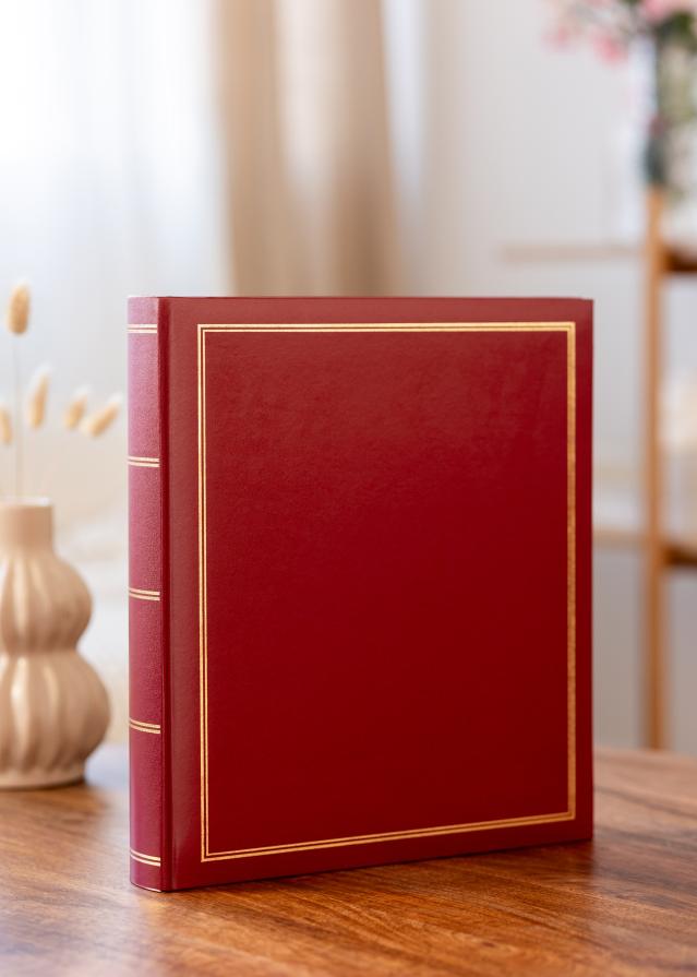 Classico Albums Sarkans - 30x33 cm (100 Balti Lappuses / 50 loksnes)