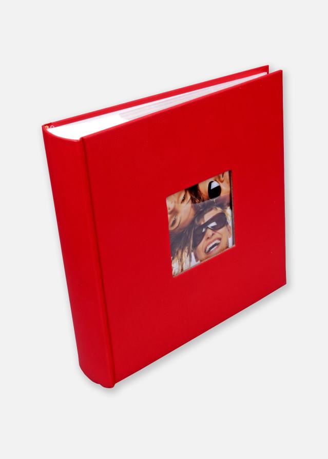Fun Albums Sarkans - 200 bildes 10x15 cm