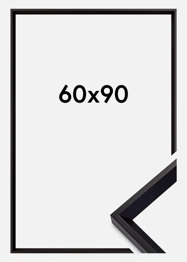 Rāmis Globe Akrila stikls Melns 60x90 cm