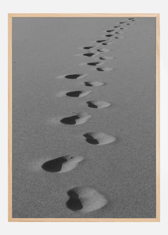 Foot Prints Plakāts